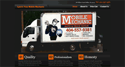 Desktop Screenshot of lynnsyourmobilemechanic.com